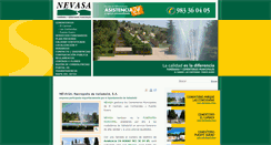 Desktop Screenshot of nevasa.es