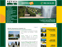 Tablet Screenshot of nevasa.es